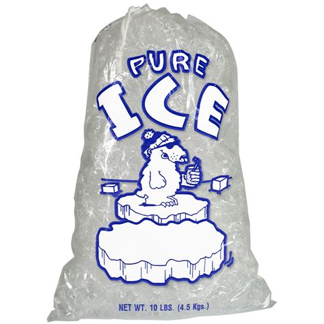 10 lb Ice Bags with Drawstrings (500 Bags/Case) – Ice Bags Direct