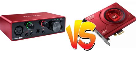 Audio Interface vs Sound Card 的图像结果
