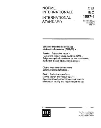 IEC 61097-1 Ed. 1.0 b:1992, Global maritime distress and safety system ...