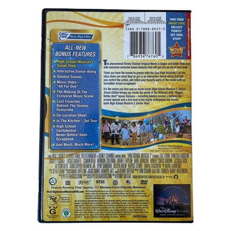 High School Musical 2 (DVD, 2008, 2-Disc Set, Deluxe... - Depop