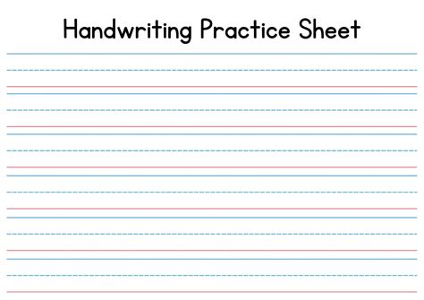 Image result for Template for Practice Writing