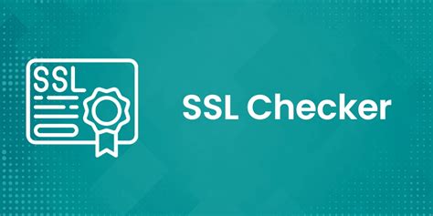 SSL Checker SSL Shopper 的图像结果