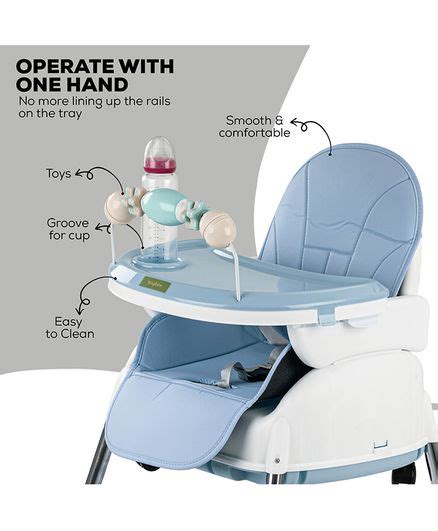4 in 1 Convertible Feeding High Chair Cum Booster seat With Adjustable ...