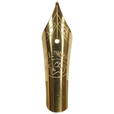 Fellowship Model: 90032 Golden color medium tip fountain nib