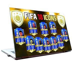 Tamatina Laptop Skins 14 inch - FIFA 18 - Icons - HD Quality : Amazon ...