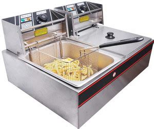 froth & flavor DOUBLE DEEP FRYER 16 L Electric Deep Fryer Price in ...