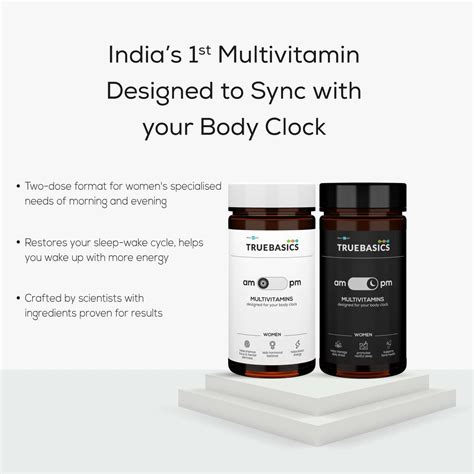 Buy TRUEBASICS AM:PM MULTIVITAMIN FOR WOMEN - 30 TABLETS Online & Get ...