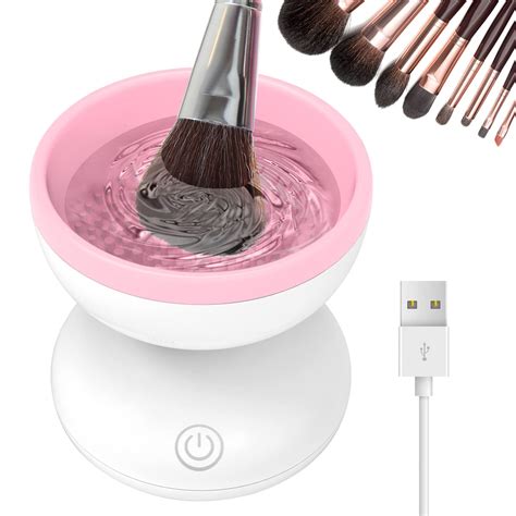 Electric Makeup Brush Cleaner Newest Design, Luxiv Wash Makeup Brush ...