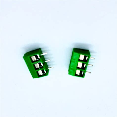 PCB Mount Screw Terminal Block Connector Pack of 5 | ThinkRobotics.in ...