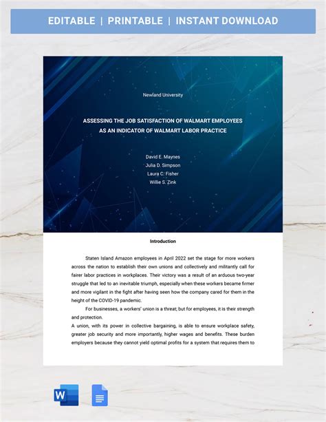 Image result for Research Paper Template Framework