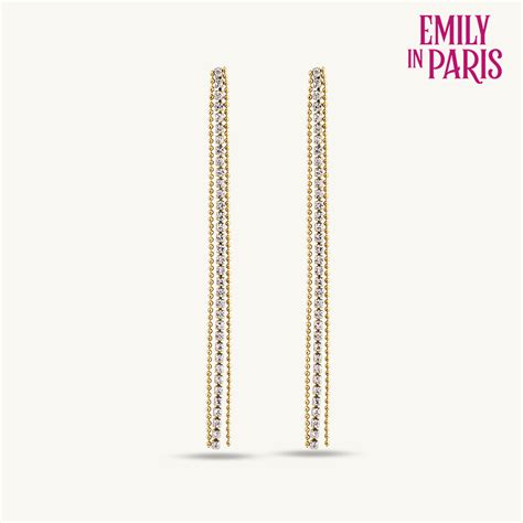 Elegant Gold Stone Drop earrings – PALMONAS