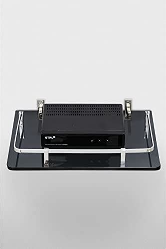 AMPEX Glass TV Setup Box Stand/Set Top Box Stand/WiFi Router Stand ...