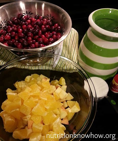 Cranberry Relish with Oranges & Apples