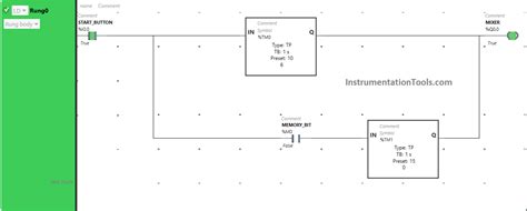 plc Program for Mixer 的图像结果