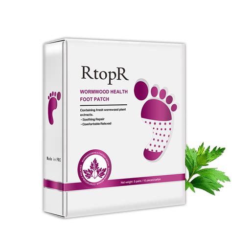 RtopR 10 PCS Moxa Foot Pads Artemisia Argyi Foot India | Ubuy