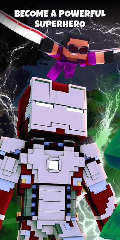 Superhero Mod Minecraft 1.16.5 的图像结果
