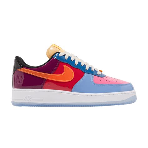 Undefeated X Nike Air Force 1 Low Multicolor Price in India | Culture ...