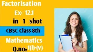 Image result for Class 9 Maths Chapter 12 Factorisation