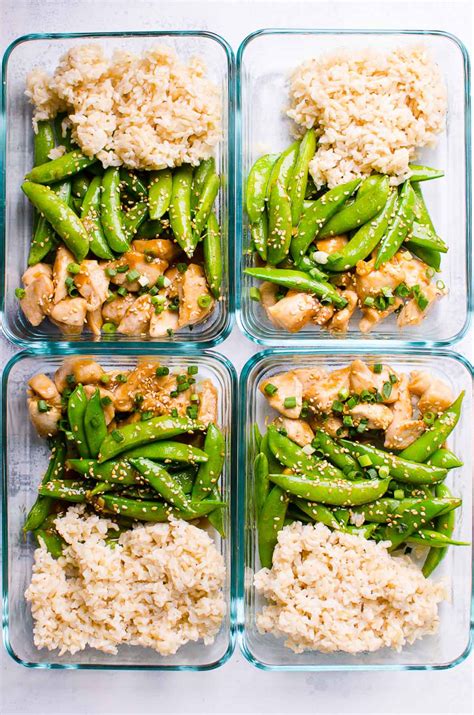 Teriyaki Chicken Meal Prep - iFOODreal - Healthy Family Recipes