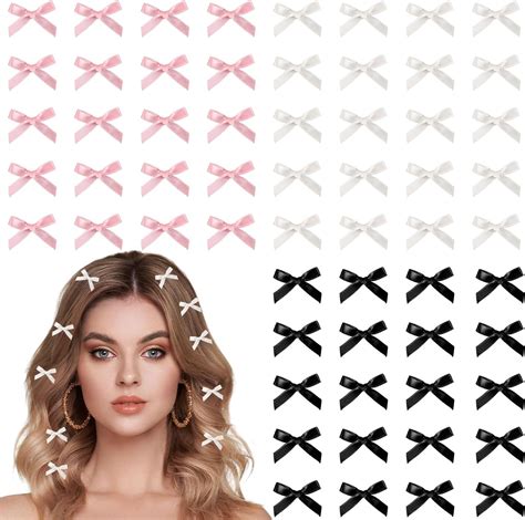 Amazon.com : SALOCY 70PCS Mini Hair Bows for Women Girls,Pink Bows for ...