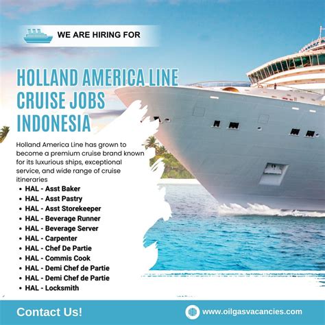 Holland America Jobs