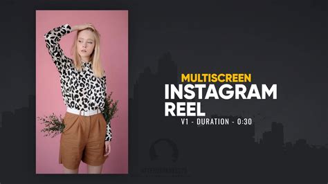 Multiscreen Instagram Reel Videohive 48664958 Download Direct After Effects