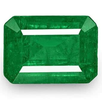Sidharth Gems Natural AAA++ Quality Green Loose 4.32 Carat / 5.25 Ratti ...