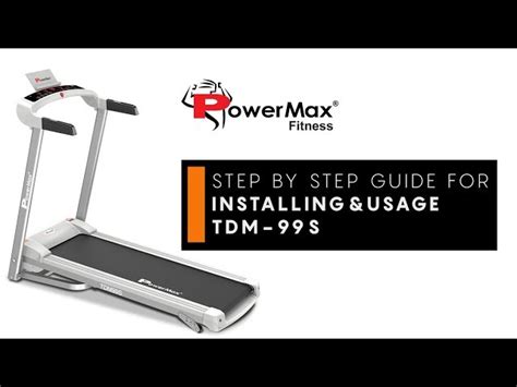 Exercise Treadmill - TDM-97 Powermax Motorized Treadmill Trader ...