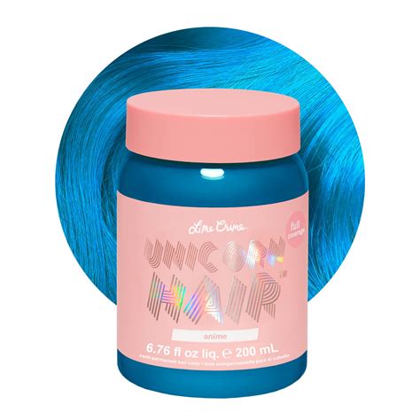 Buy Lime Crime Unicorn Hair Dye Full Coverage, Anime (Candy Blue ...