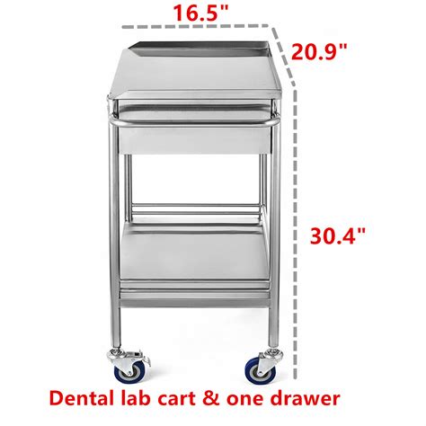 Buy Lab Mobile Carts Hospital Medical Cart Machine Stand Trolley FDA ...