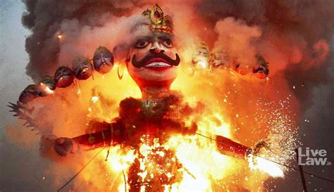 Take Proper Safety Measures While Burning Ravan Effigy On Dussehra; No ...