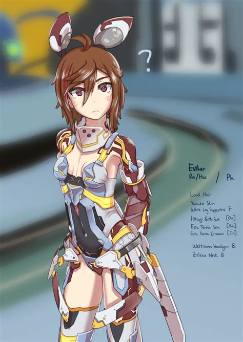 Image result for PSO2 Cute Char