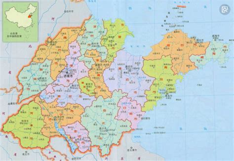 青岛市行政区划地图展示_地图分享