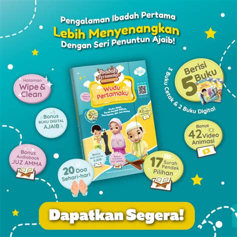 Promo Buku Mizan Panduan Ibadah Anak : Seri Ibadah Pertamaku - Kota ...