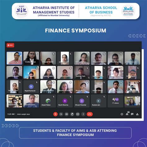INTELLECTUAL EXCHANGE FORUM | Atharva School Of Business