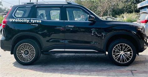India’s First Mahindra Scorpio N with Illegal 20-inch Alloy Wheels ...