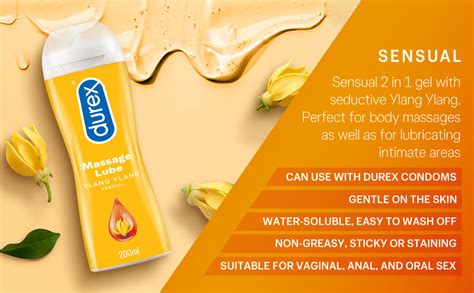 Durex Massage Lube Water Based Lubricant