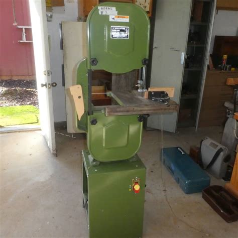 Lot #3 - Central Machinery 14" Wood Cutting Band Saw Model T32208 ...