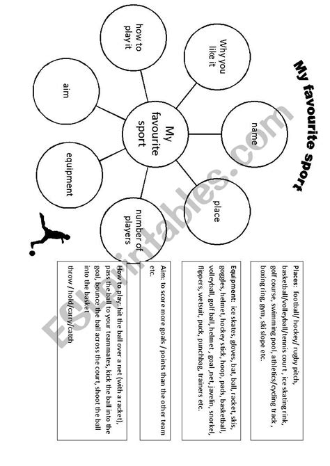 My Favorite Sport Worksheet 的图像结果