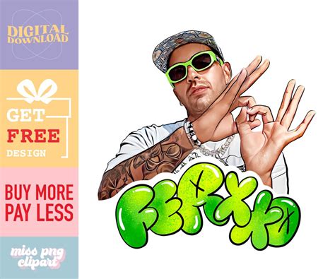 Buy Feid Ferxxo Png for Nitro Jam Tour, Sublimation Designs Digital ...