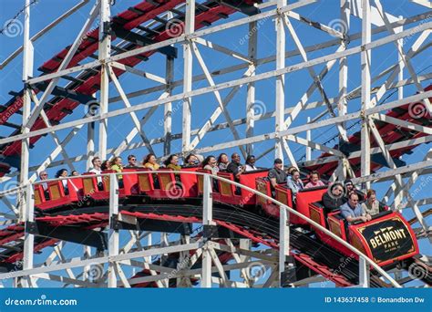 Giant Dipper Roller Coaster Tracks Royalty-Free Stock Photo ...