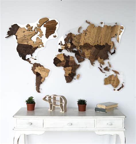 World Map Decor Buy - Wayne Baisey