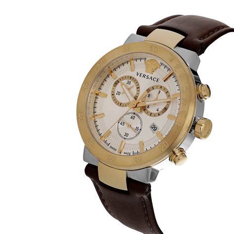 Versace White Round Dial Quartz Analog Men Watch - VEPY00220 - At JUST ...