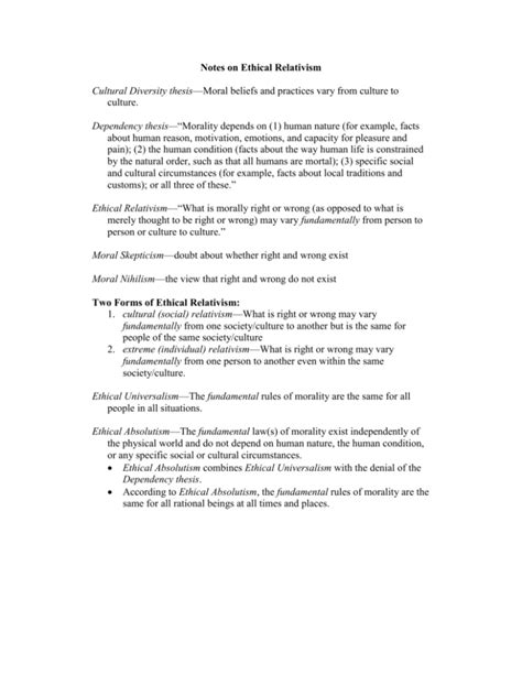 Example of Ethical Relativism 的图像结果