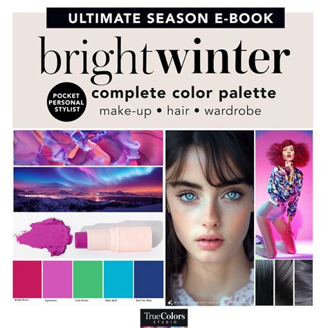 Image result for Bright Winter Color Analysis Examples