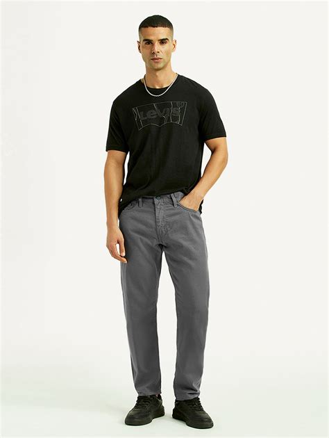 Men's 541 Grey Athletic Tapered Fit Mid Rise Jeans – Levis India Store