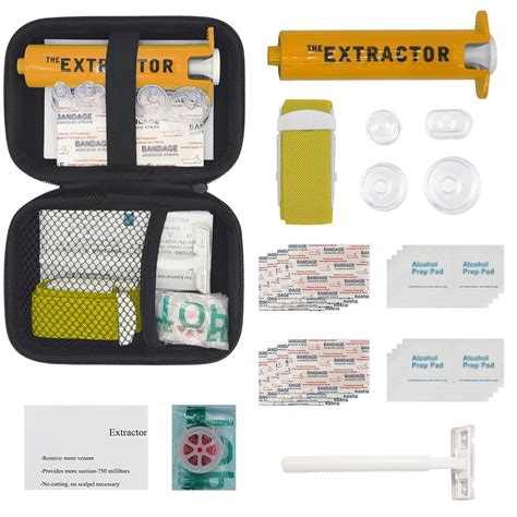 Slairbier Snake Bite Kit For Humans Rattlesnake Bite Kit Bee ...