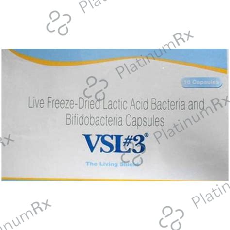 VSL 3 2.5B Capsule 10s | Uses, Price & Dosage