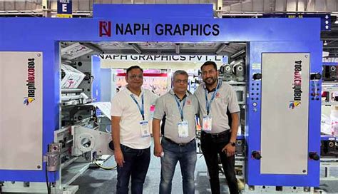 Naph Graphics launches drum slitter rewinder and flexographic press at ...