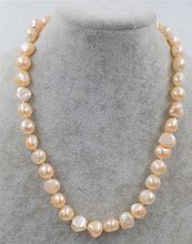 Image result for Freshwater Pink Pearl Necklace